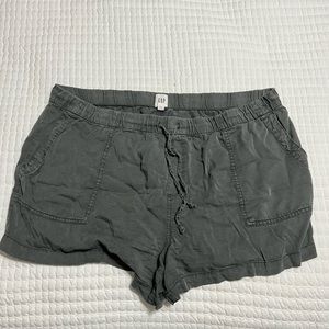 GAP drawstring linen shorts